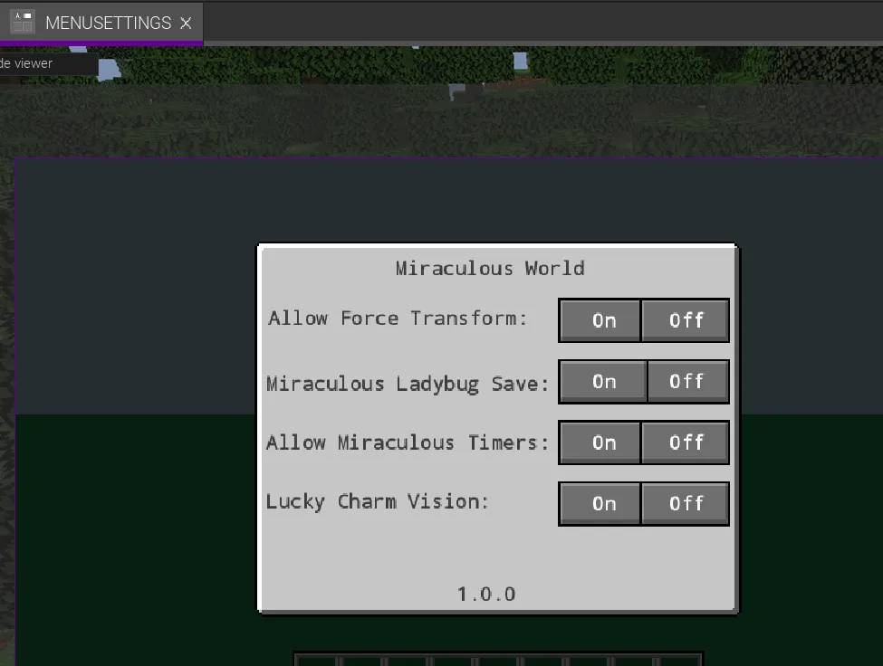 Miraculous World, Моды, Minecraft