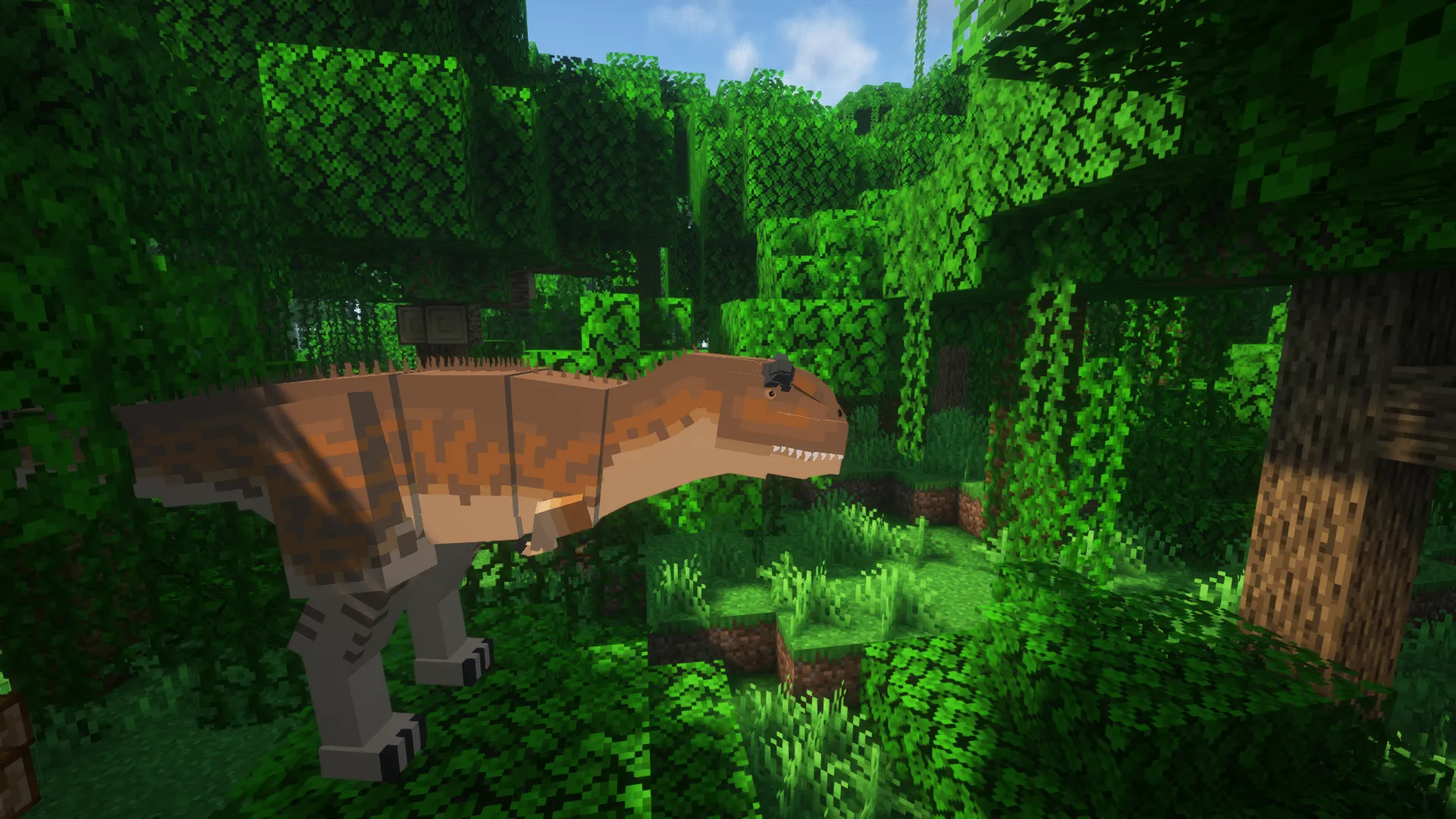 The Prehistoric World — скриншот 1 (Моды, Minecraft)