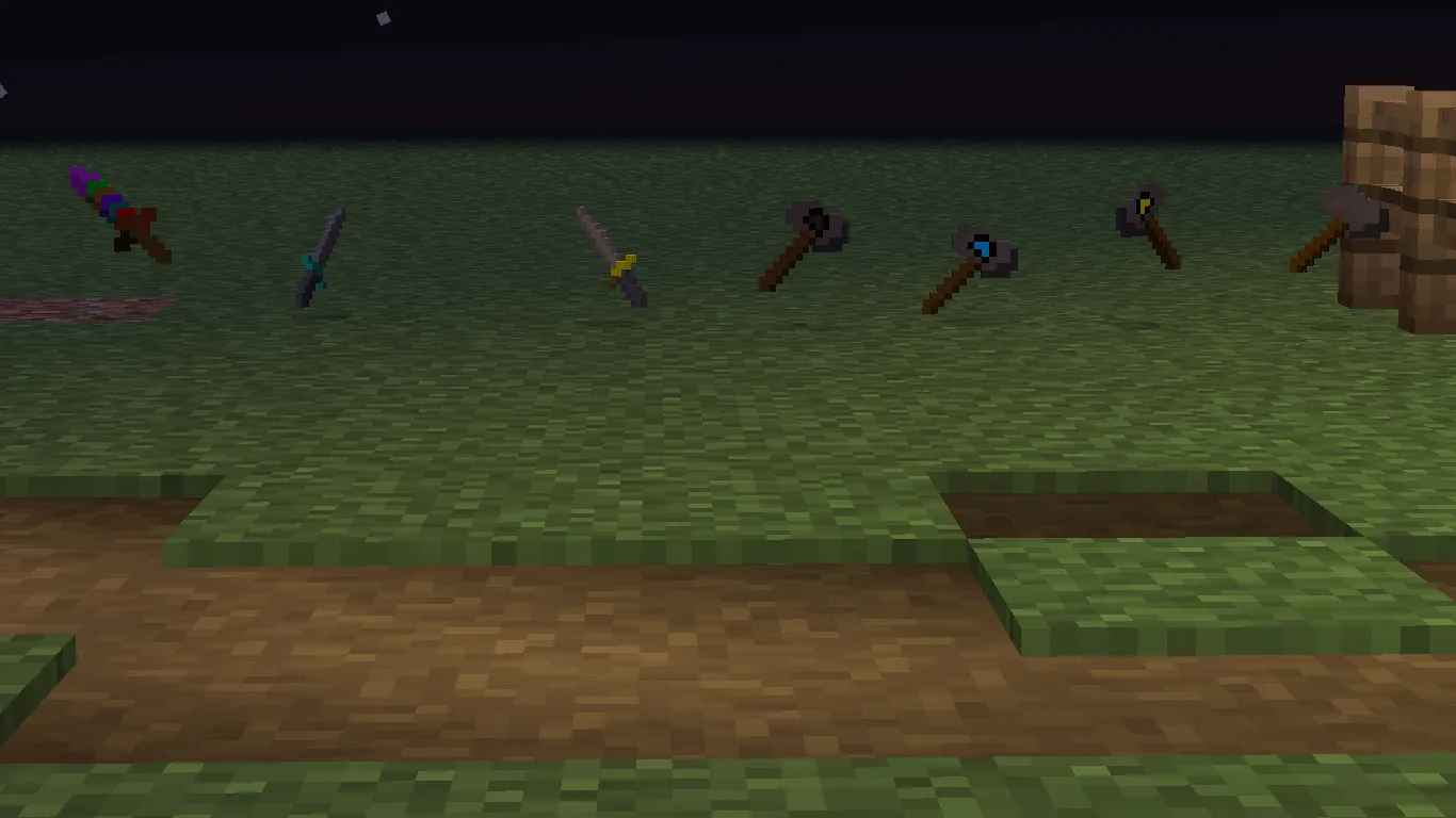 O&W Ores and Weapons, Моды, Minecraft