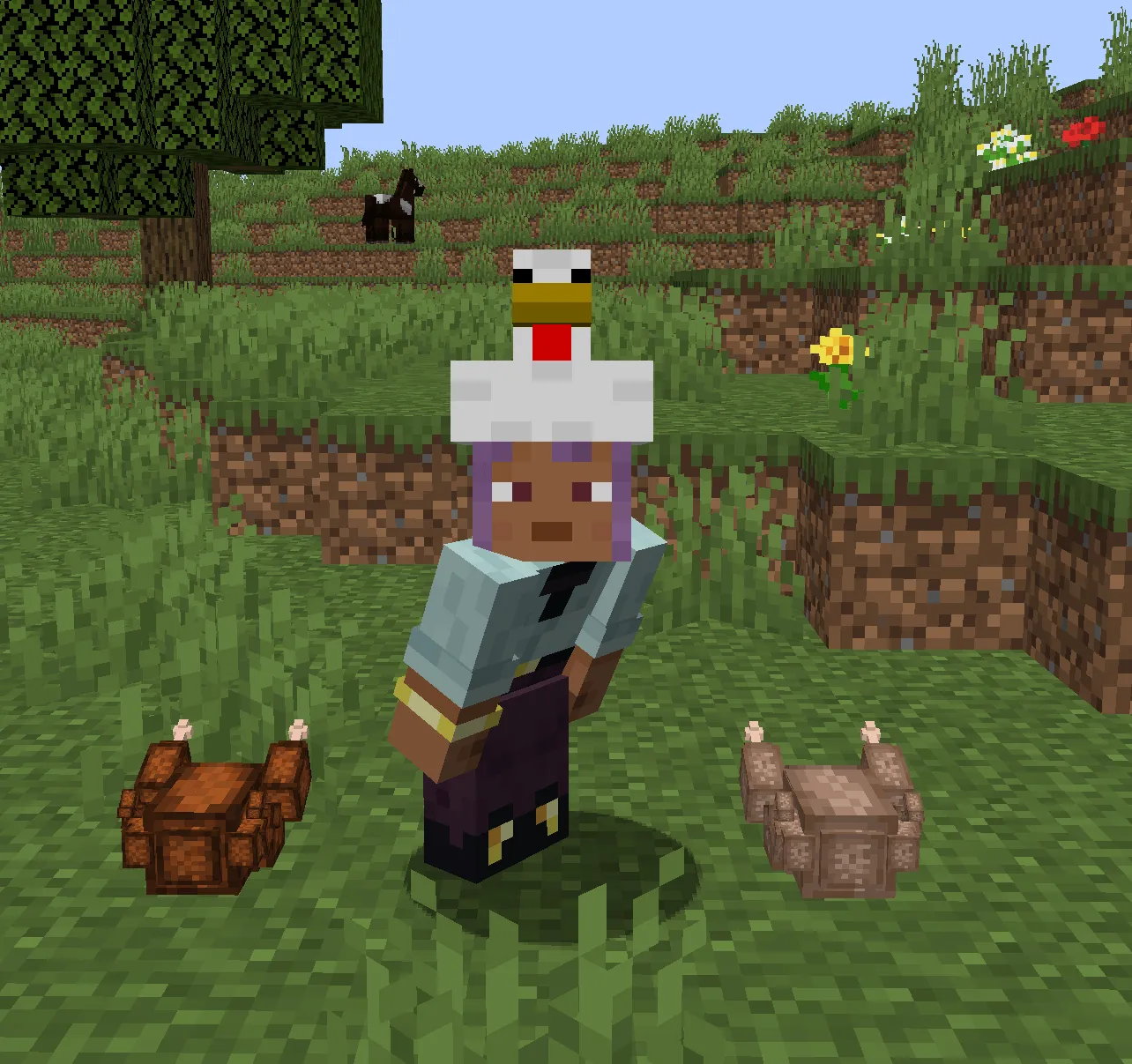 Ch-ch-ch-chicken! — скриншот 1 (Моды, Minecraft)