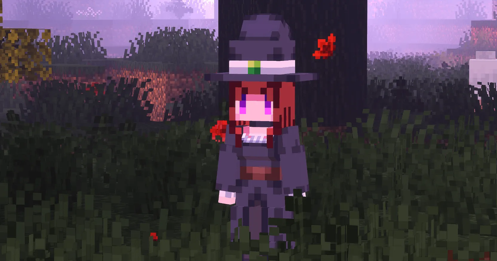 Melody's Cute Girl Witches, Текстуры, Minecraft