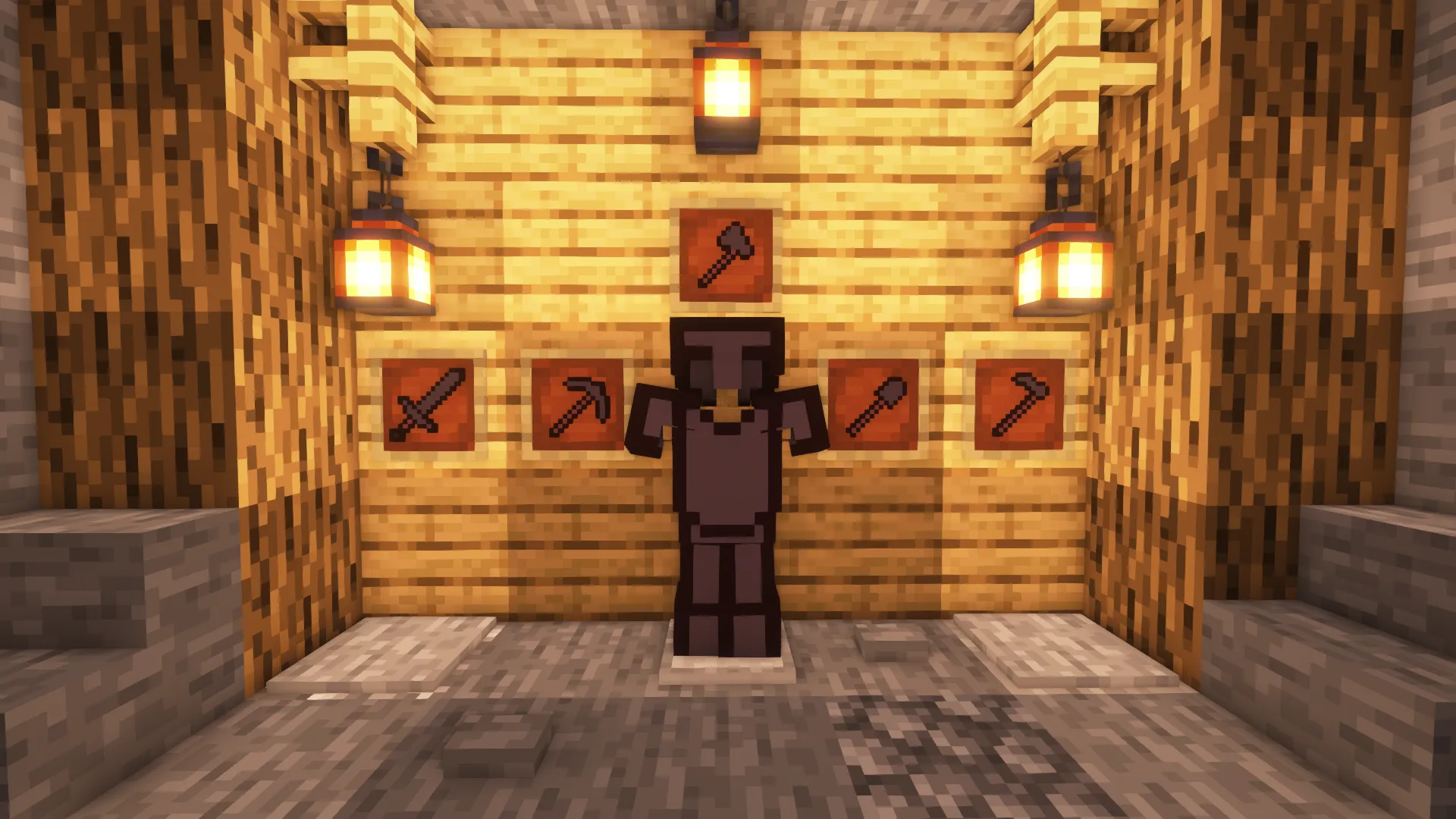 Simplistic Combat, Текстуры, Minecraft