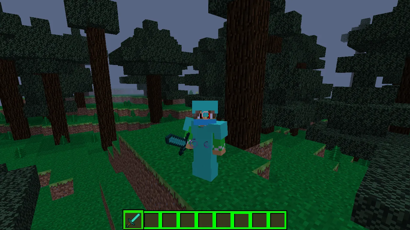 GreenPack v1.0 | Classic — скриншот 2 (Текстуры, Minecraft)