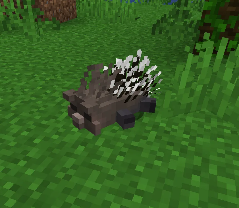 Animal Garden - Porcupine — скриншот 1 (Моды, Minecraft)
