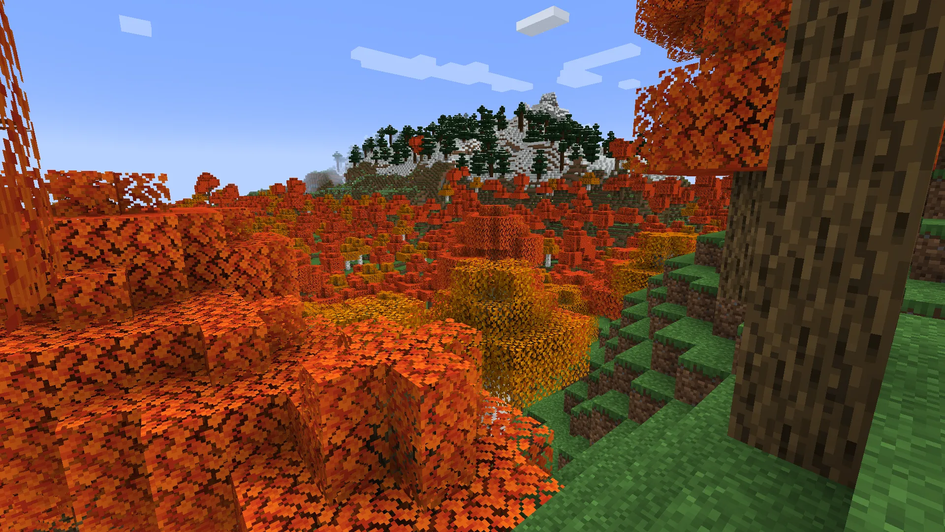 Autumn Leaves — скриншот 2 (Текстуры, Minecraft)