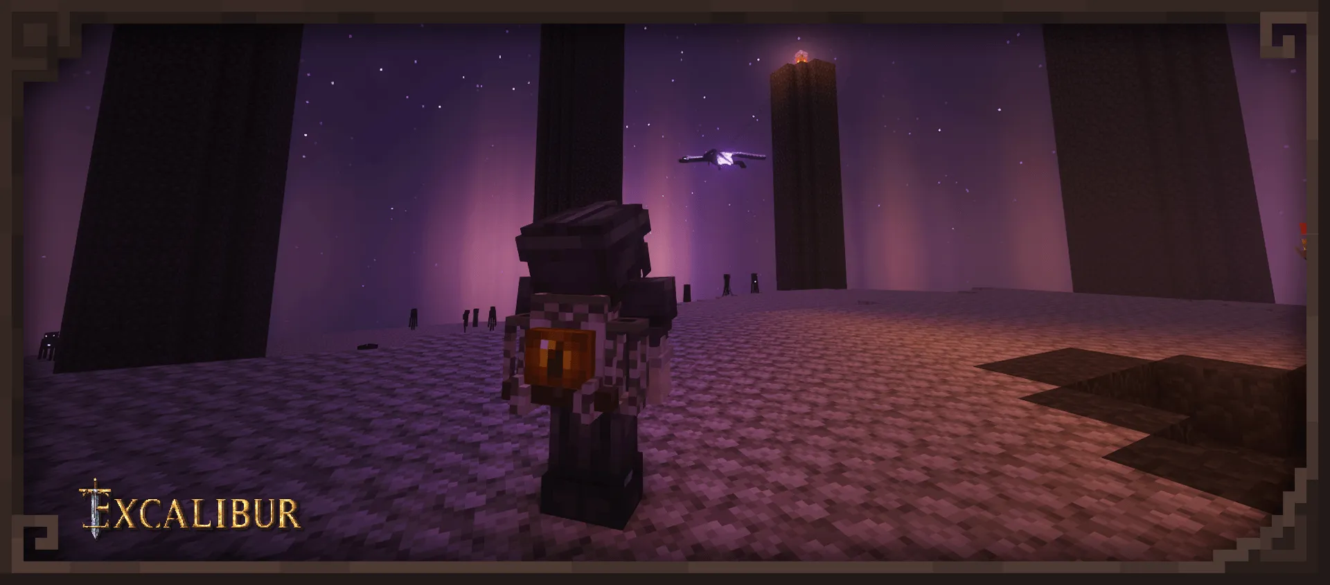 Excalibur | Traveler's Backpack Support — скриншот 3 (Текстуры, Minecraft)