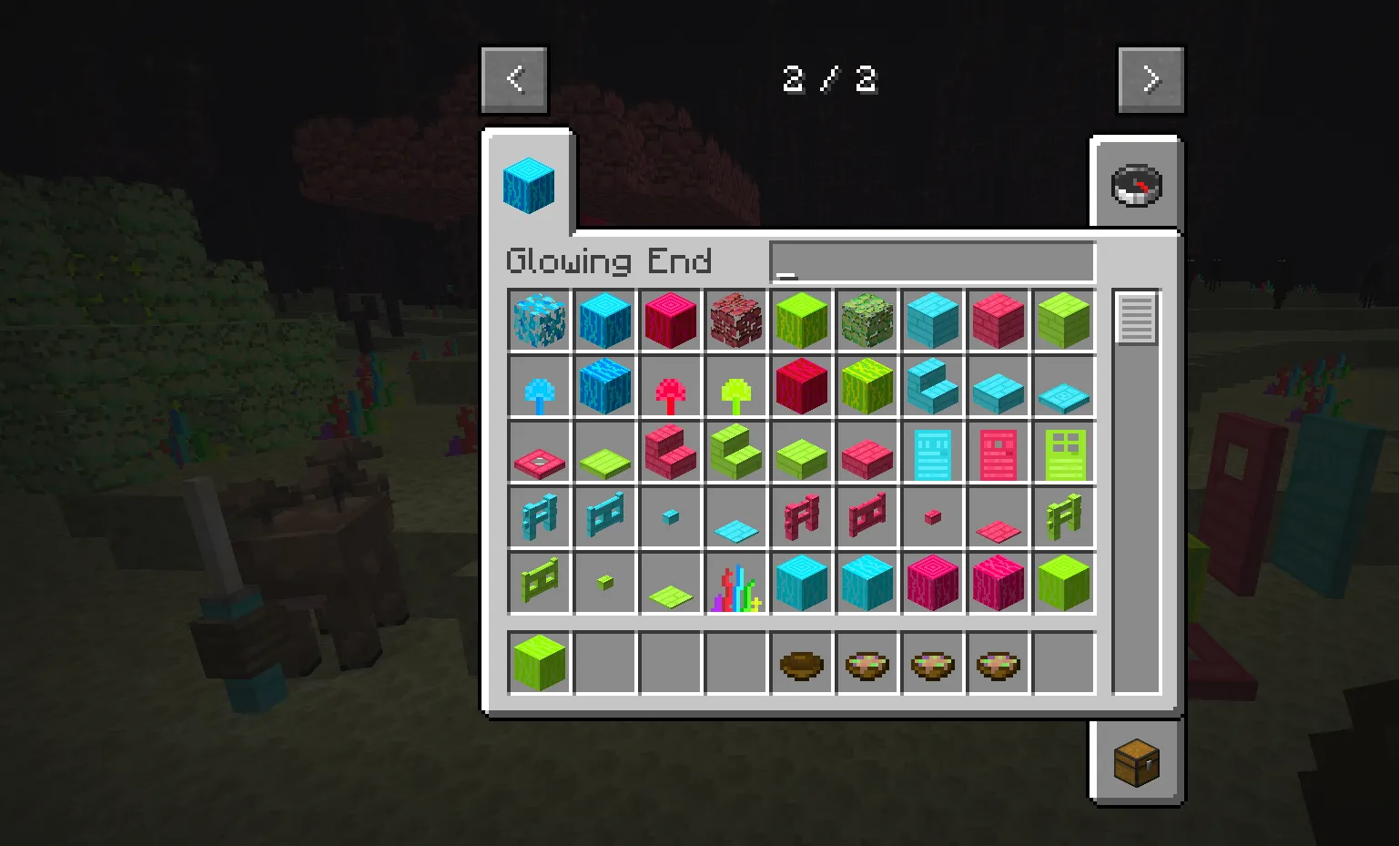 Glowing End, Моды, Minecraft
