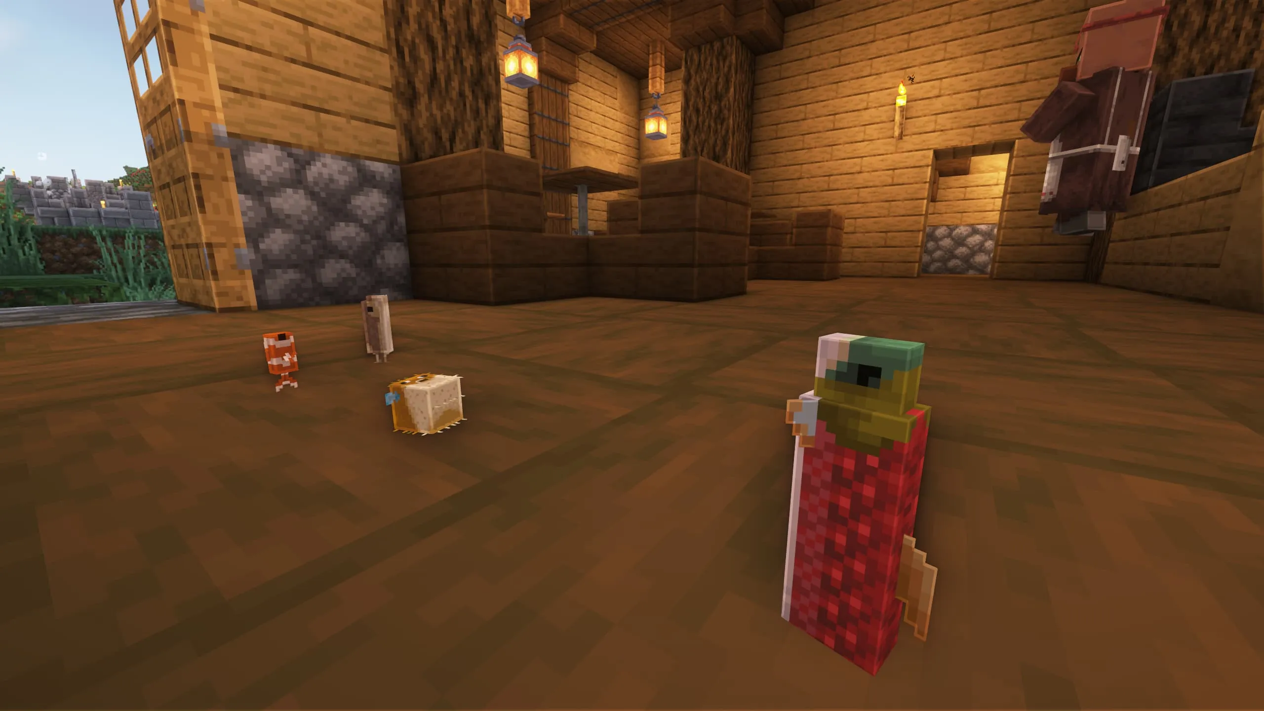 Buckets 3D [optifine] — скриншот 5 (Текстуры, Minecraft)