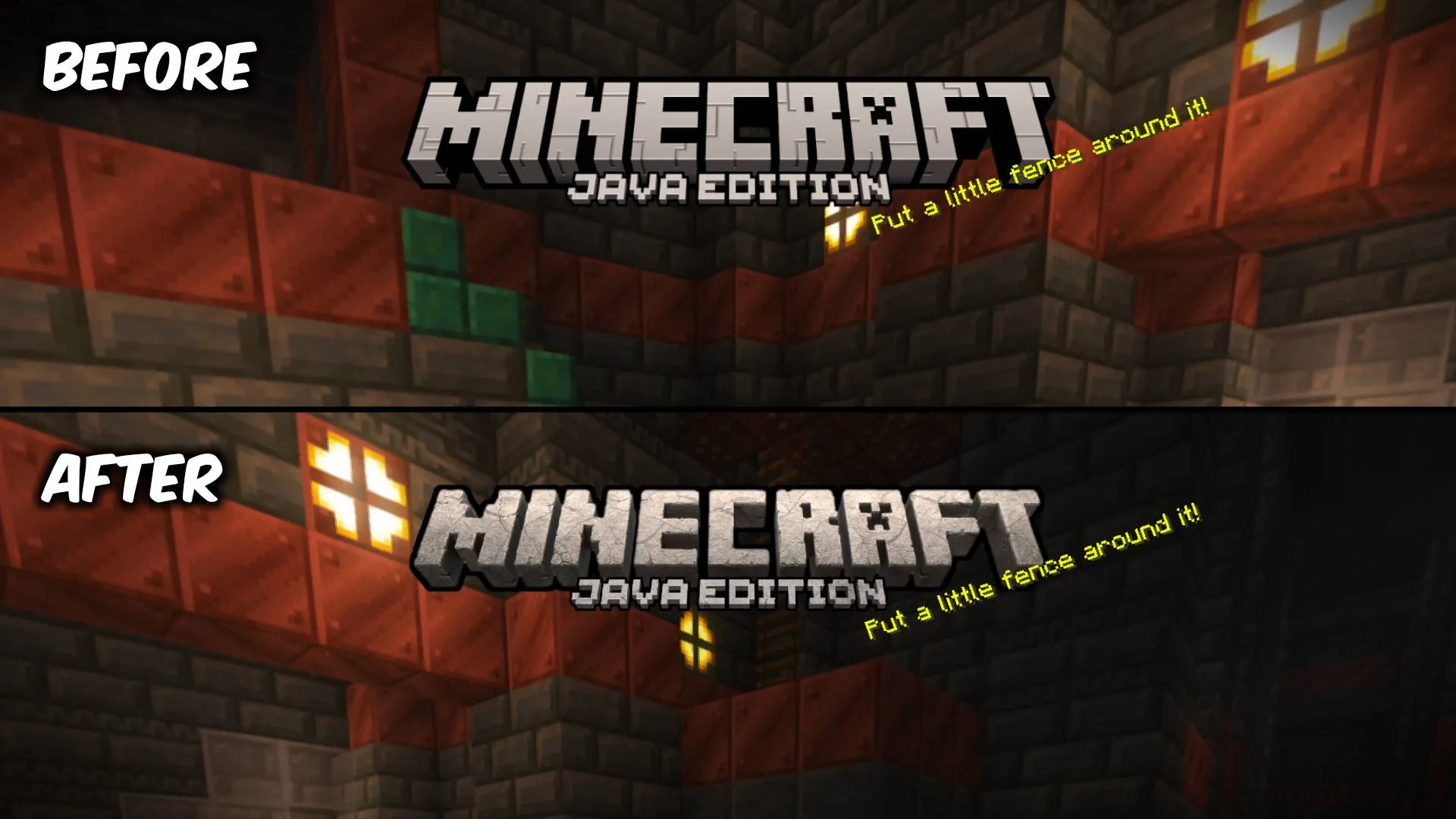 Movie Menu Logo, Текстуры, Minecraft