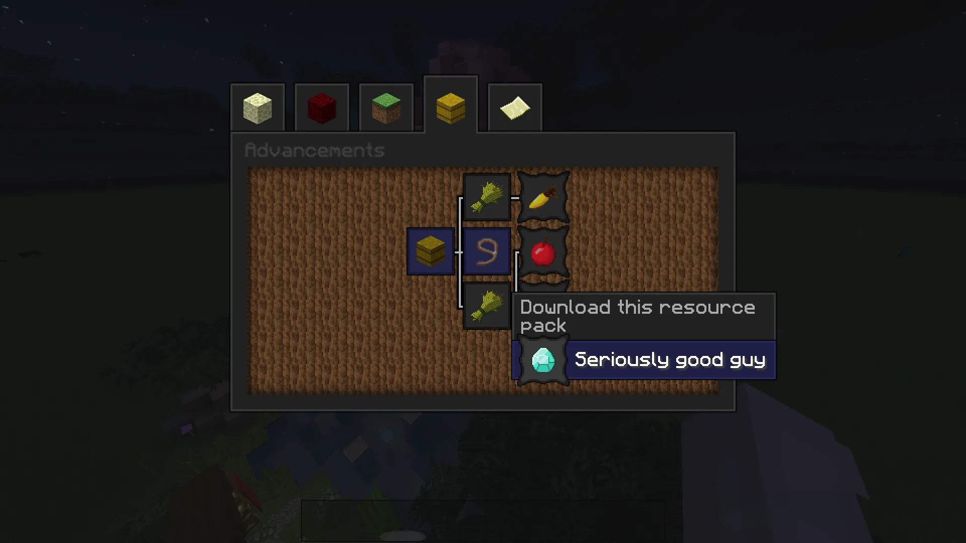 Dark Modern GUIs 32x — скриншот 1 (Текстуры, Minecraft)