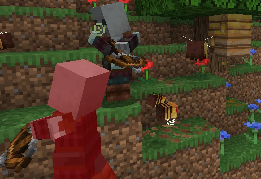 Bee Pinecones — скриншот 2 (Моды, Minecraft)