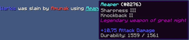 Awesome Death Messages — скриншот 1 (Плагины, Minecraft)