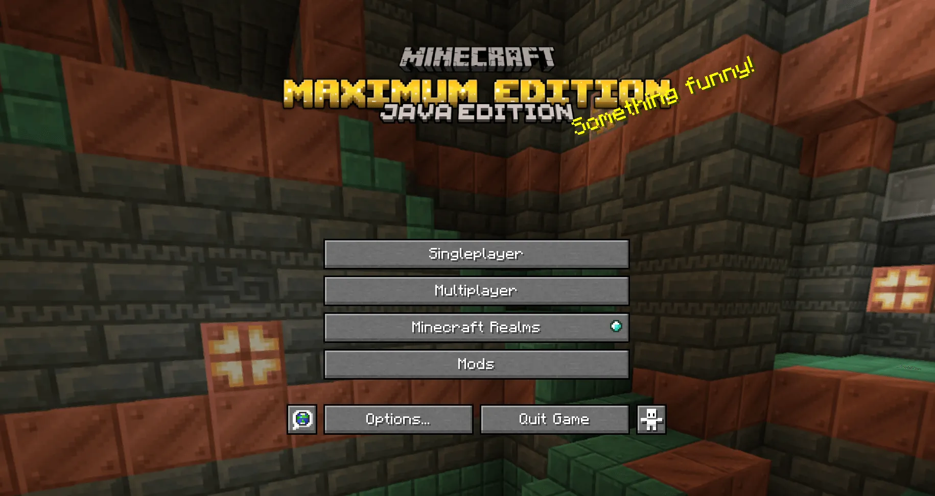 MAXIMUM EDITION TITLE, Текстуры, Minecraft