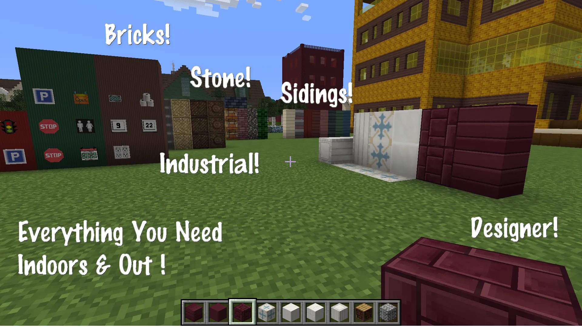 Creative Mind, Текстуры, Minecraft
