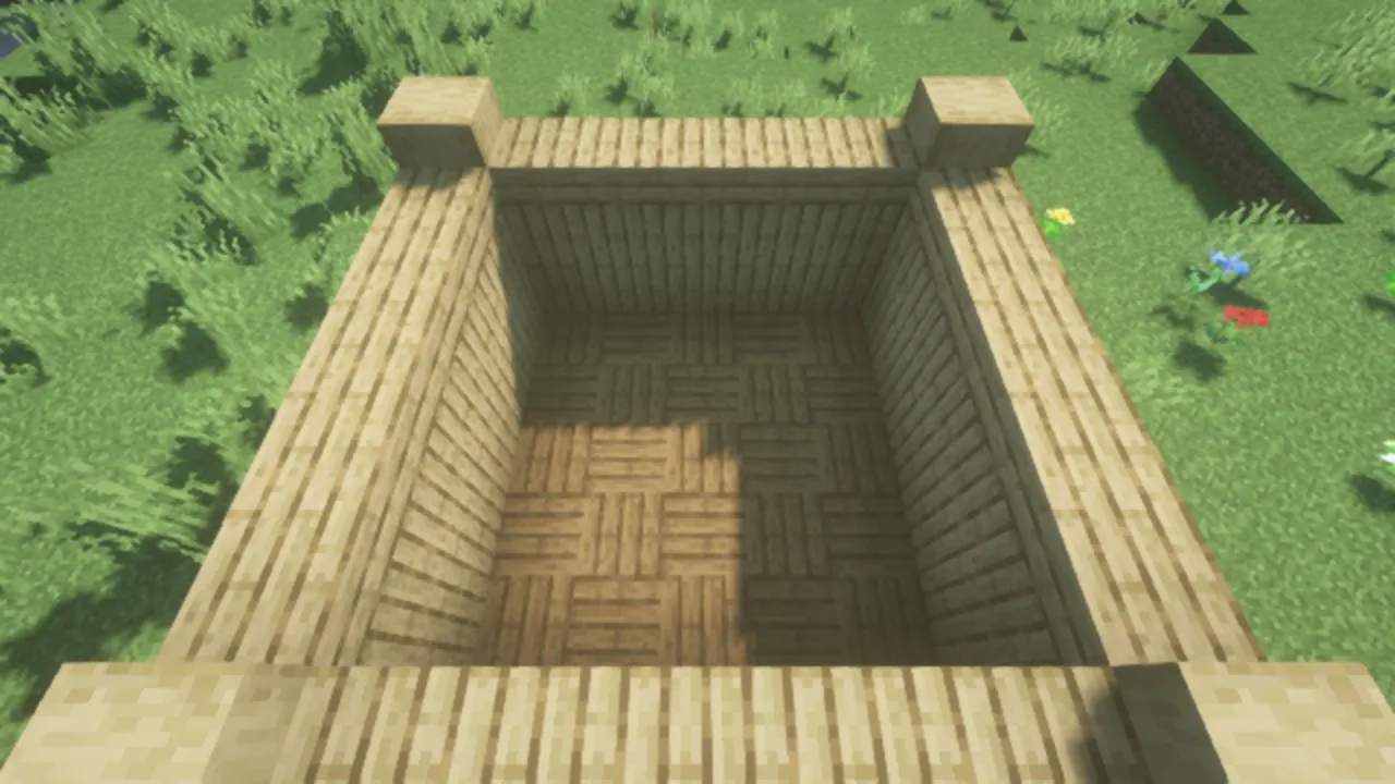 Vertical Planks — скриншот 1 (Текстуры, Minecraft)