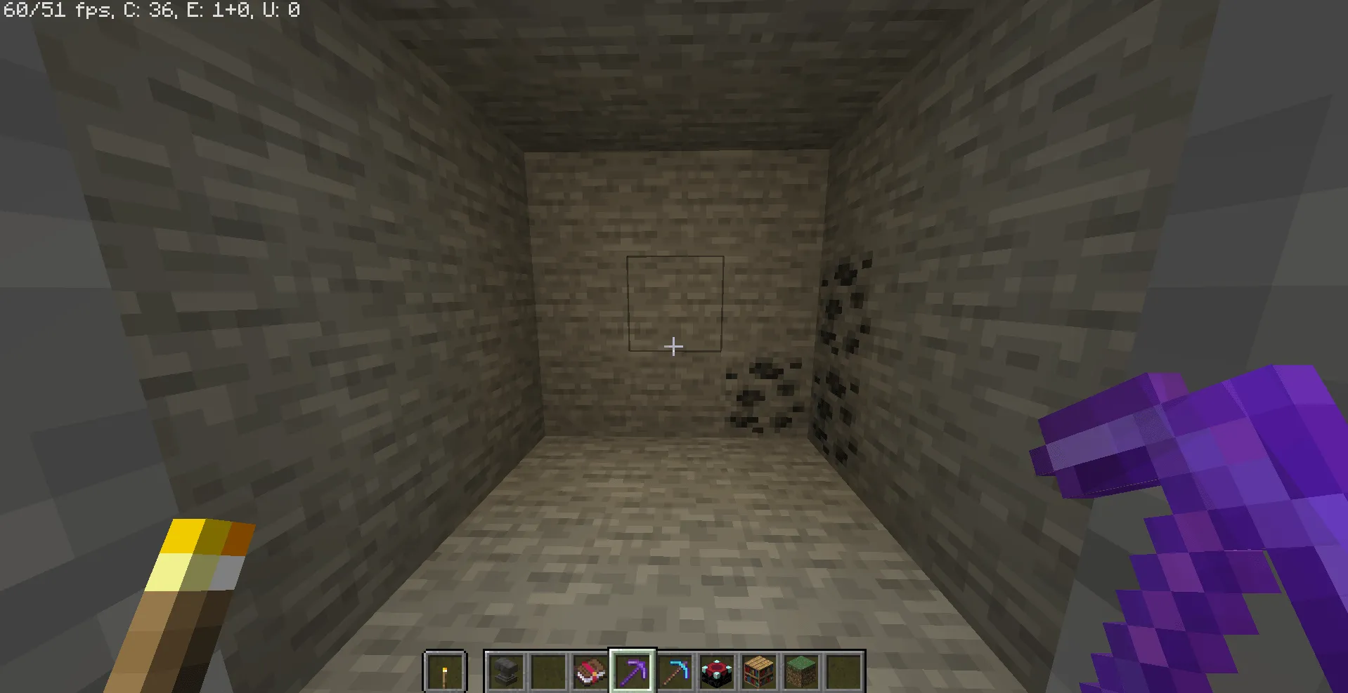 HammerE - A new hammer enchantment — скриншот 1 (Моды, Minecraft)