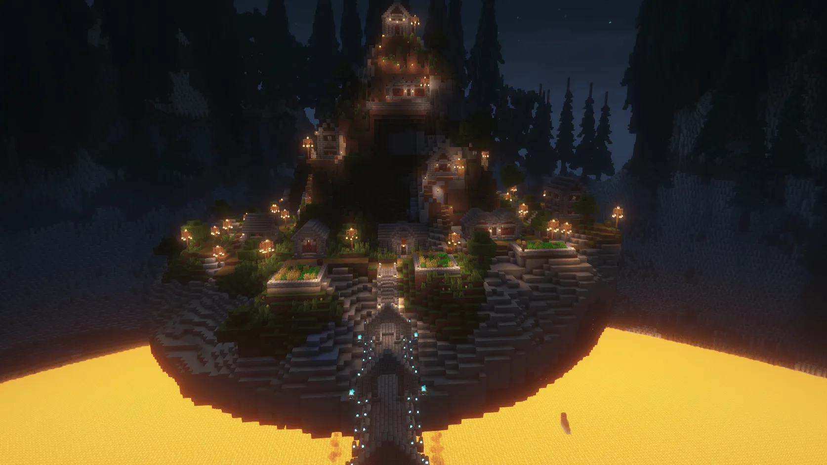 Mirror World, Карты, Minecraft