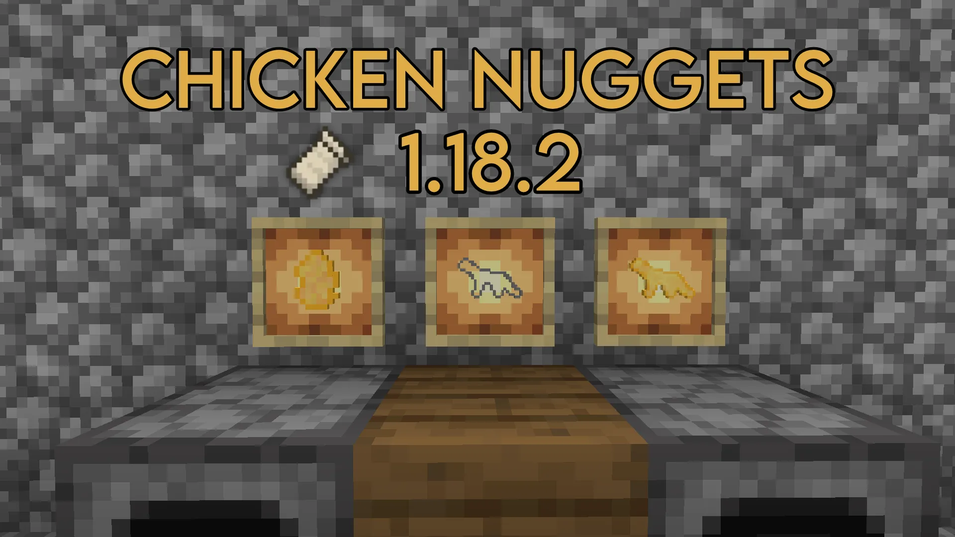 Chicken / Dino Nuggets — скриншот 1 (Моды, Minecraft)