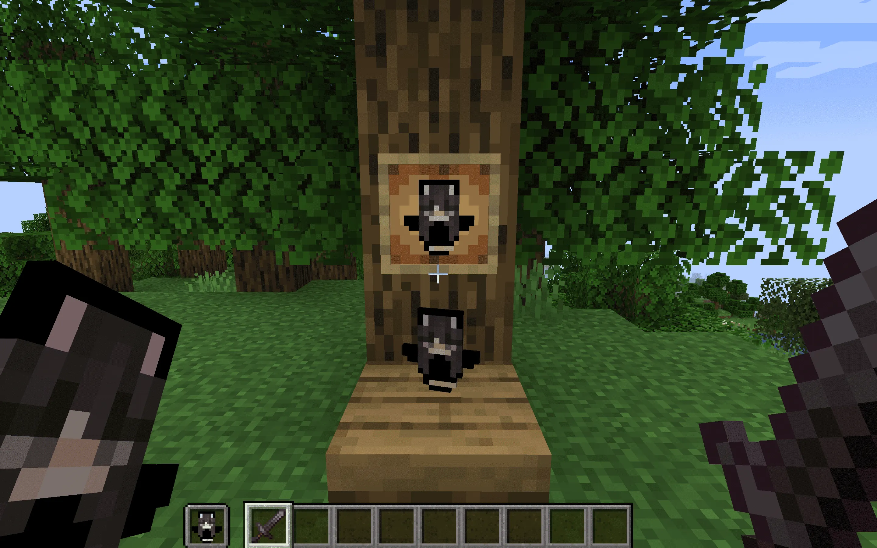 Black Girlfriend Totem of Undying, Текстуры, Minecraft