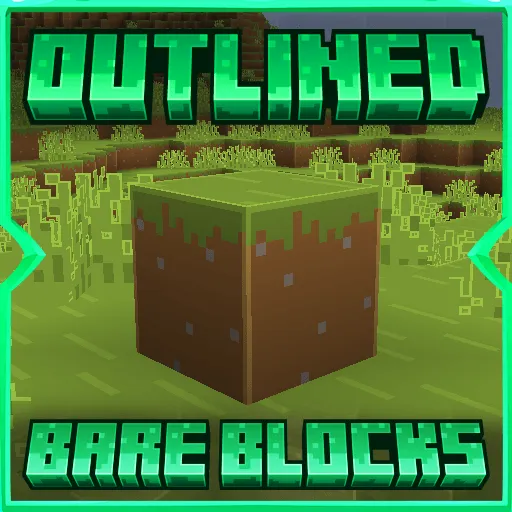 BorderLined Bare bones — скриншот 1 (Текстуры, Minecraft)