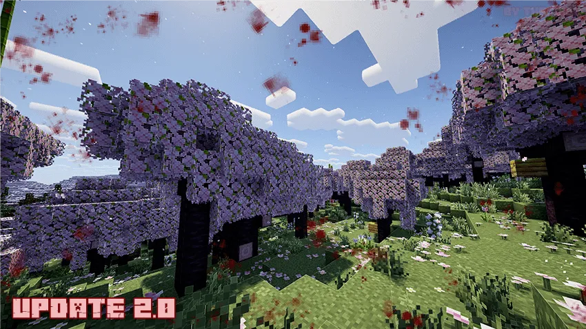 EnhancedVisuals - Pixelated 2.0 — скриншот 2 (Текстуры, Minecraft)