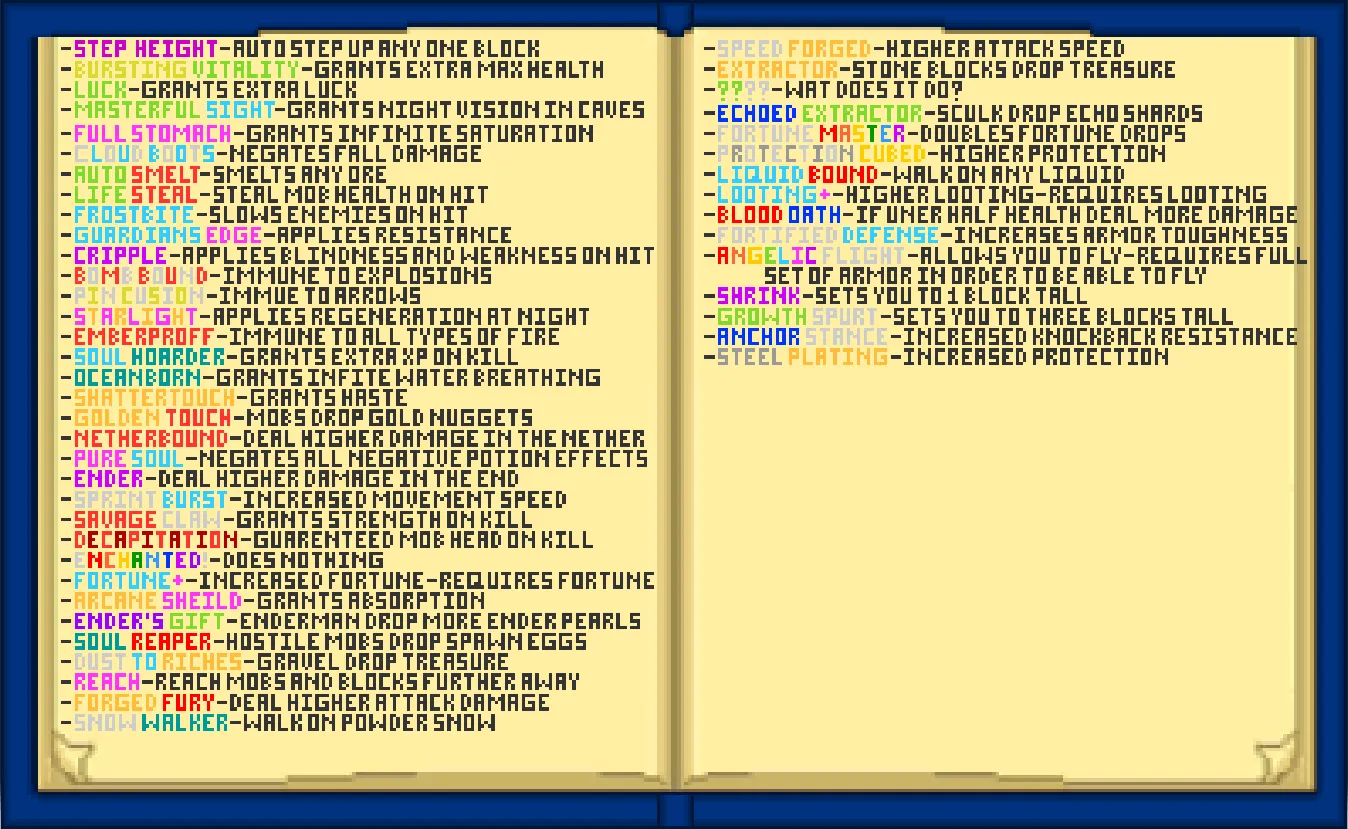 Leo's Even More Enchantments, Моды, Minecraft