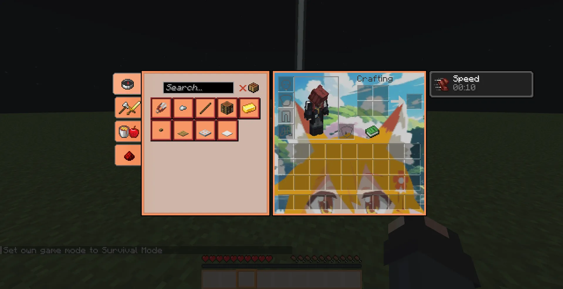 senko-san gui pack v2.5 — скриншот 3 (Текстуры, Minecraft)