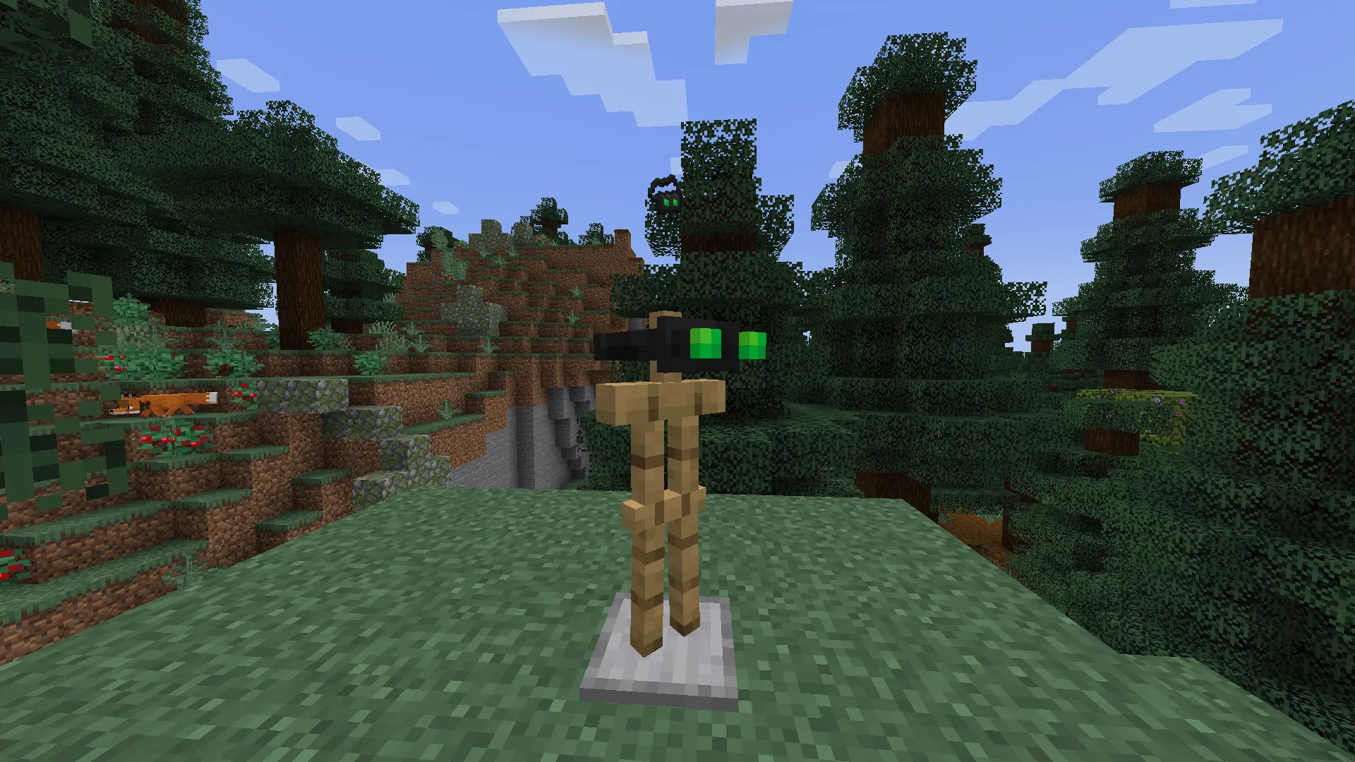 Black Artifacts Night Vision Goggles — скриншот 1 (Текстуры, Minecraft)