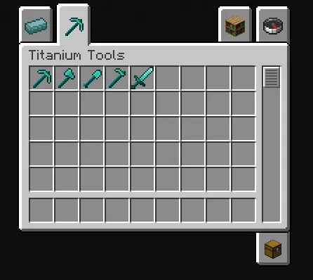 MS Titanium — скриншот 1 (Моды, Minecraft)