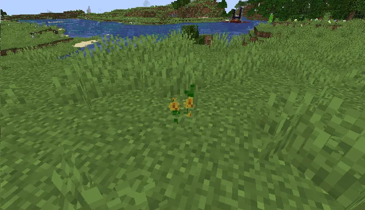 Fluffy dandelion, Текстуры, Minecraft