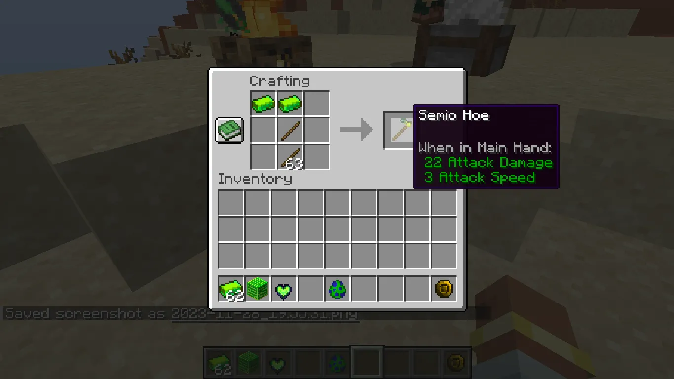 Profsemio Craft, Моды, Minecraft