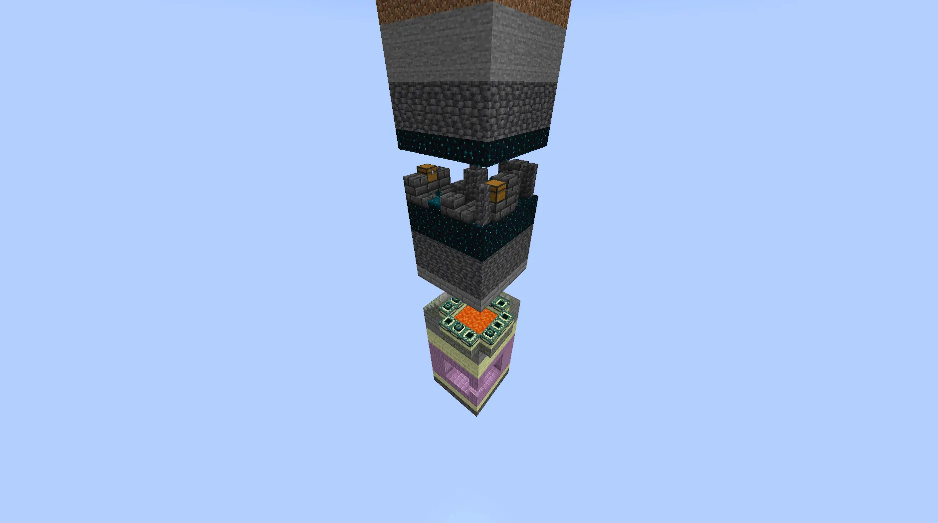 Sky Island of OP Layers 2.0, Карты, Minecraft