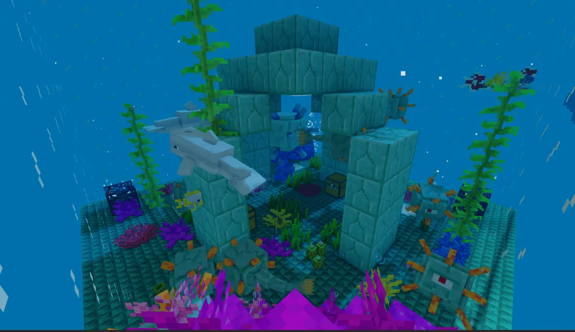 SKY ISLANDS BLOCKS — скриншот 7 (Карты, Minecraft)