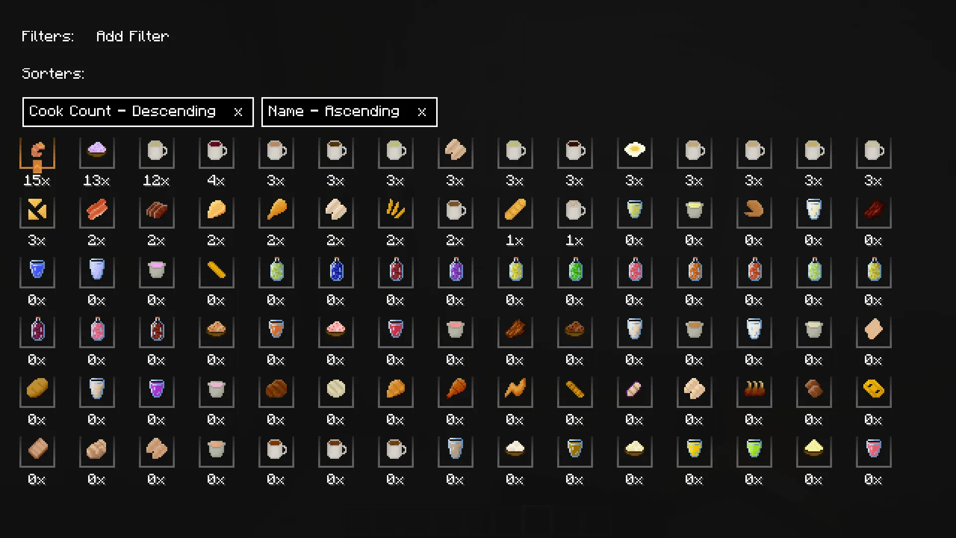 BlockyChef, Моды, Minecraft