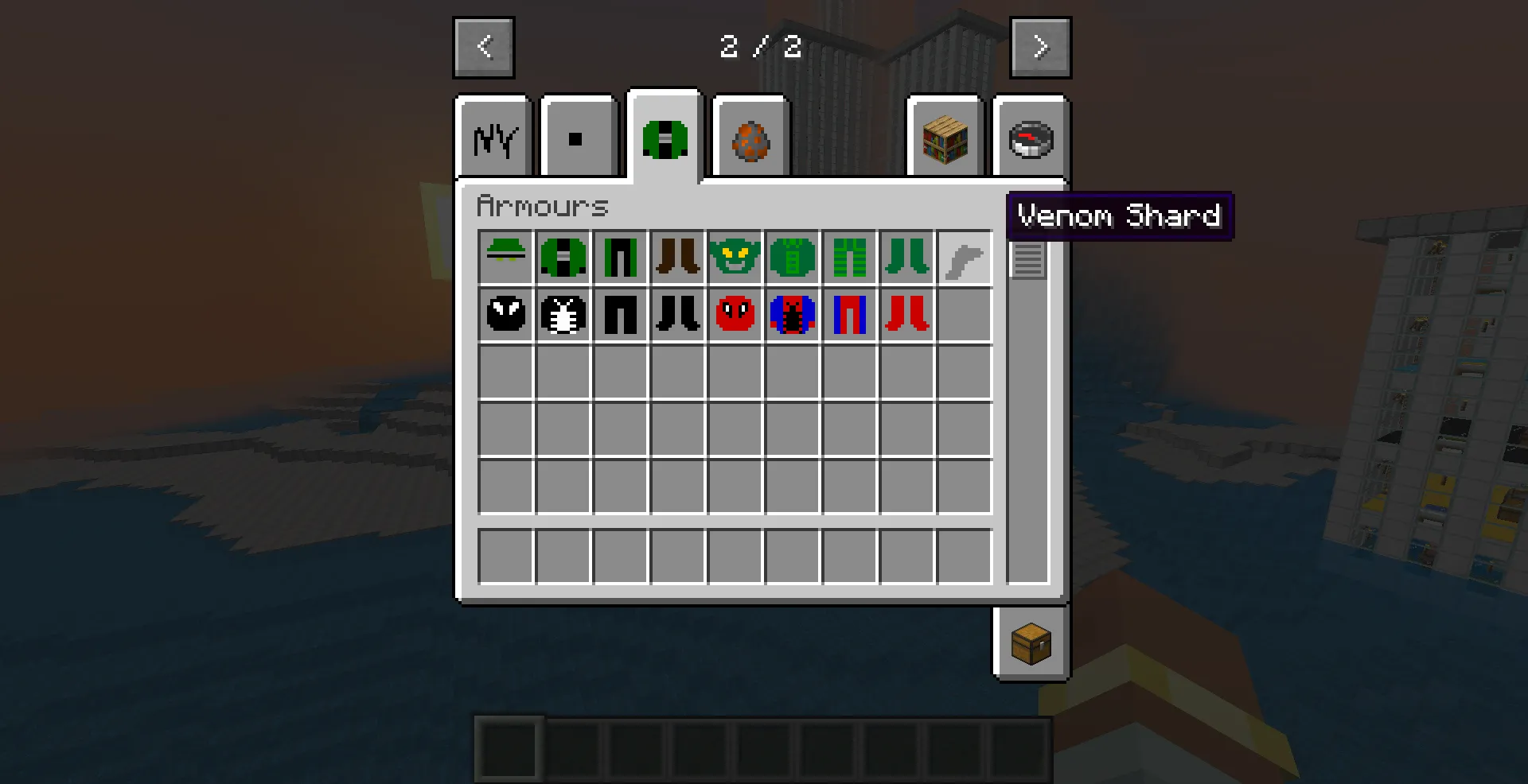 The Invincible Spider-Man, Моды, Minecraft