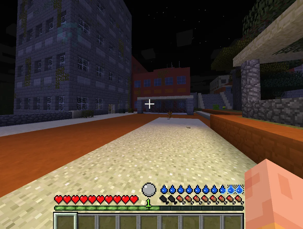 Zombies outbreak — скриншот 1 (Модпаки, Minecraft)