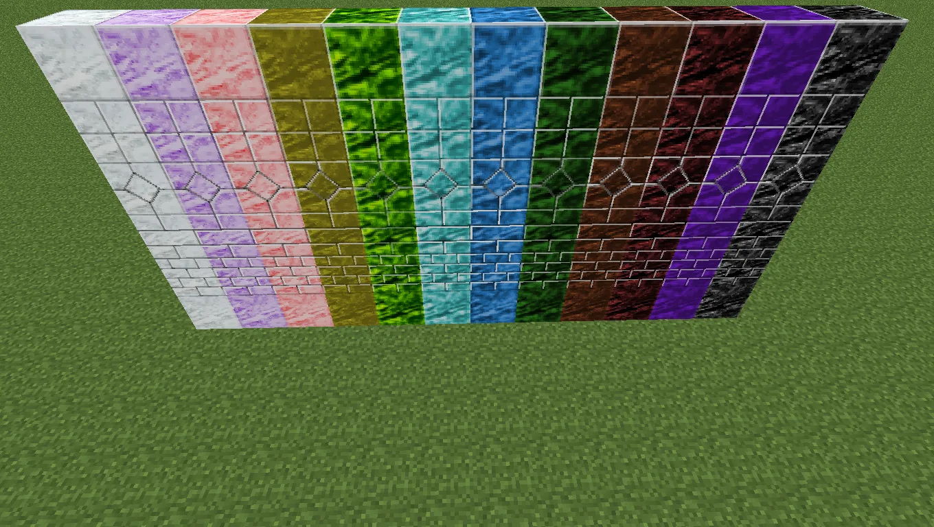 Marble N' More, Моды, Minecraft