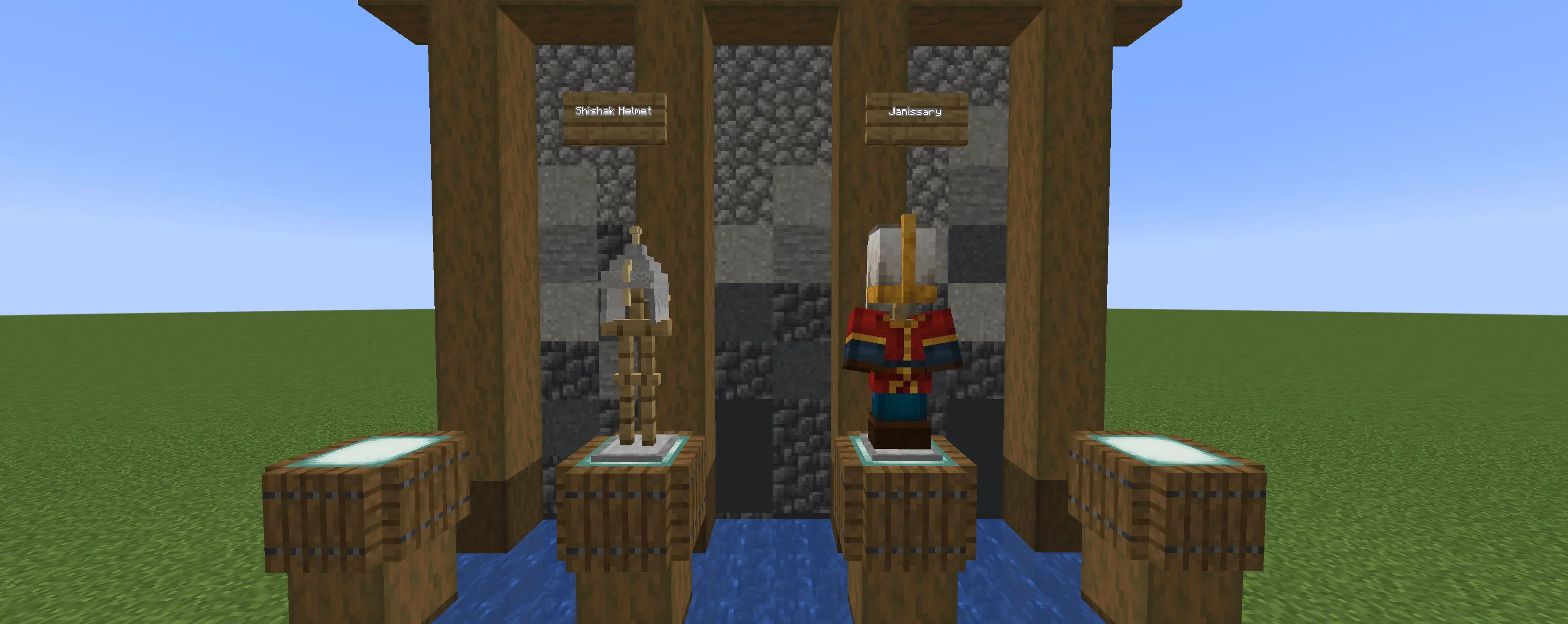 Ottoman Empire: Medieval Armors and Weapons — скриншот 6 (Моды, Minecraft)