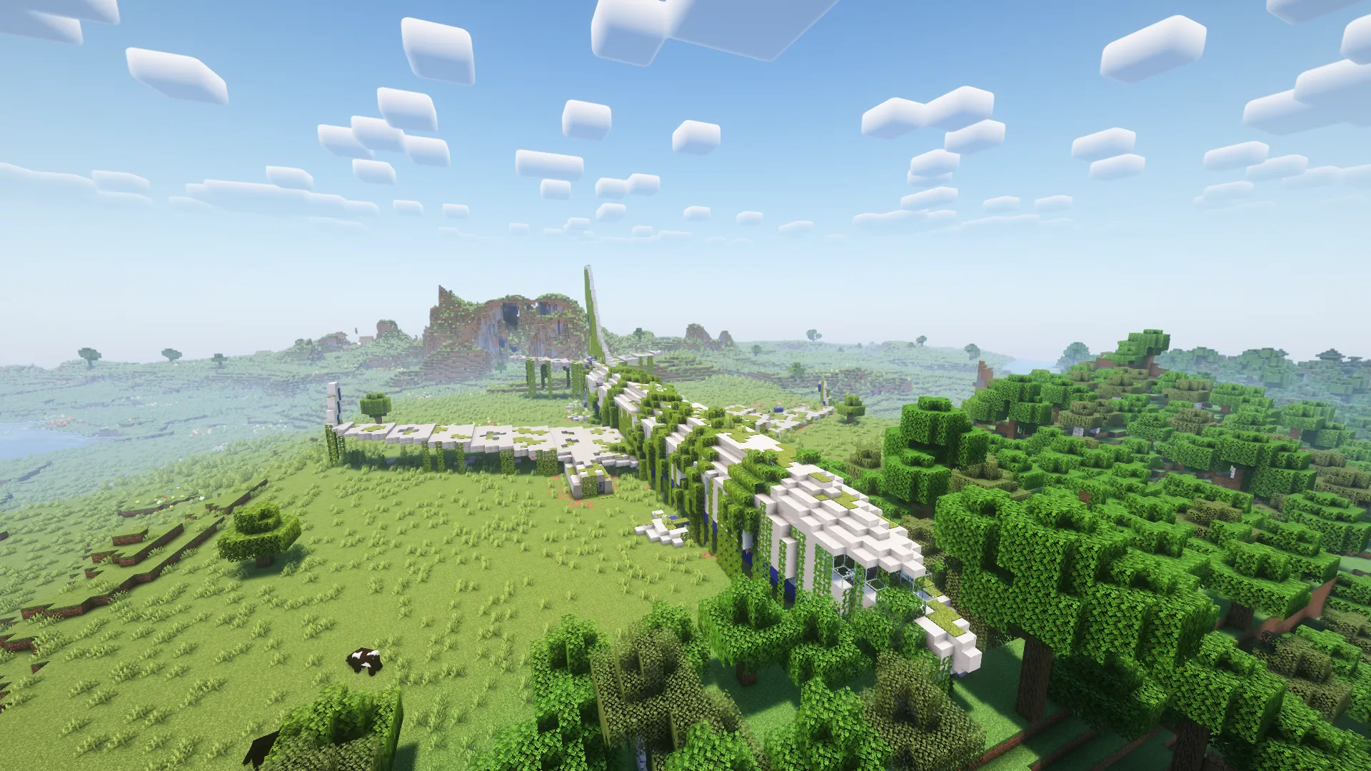 Giant Plane Wreck — скриншот 6 (Моды, Minecraft)