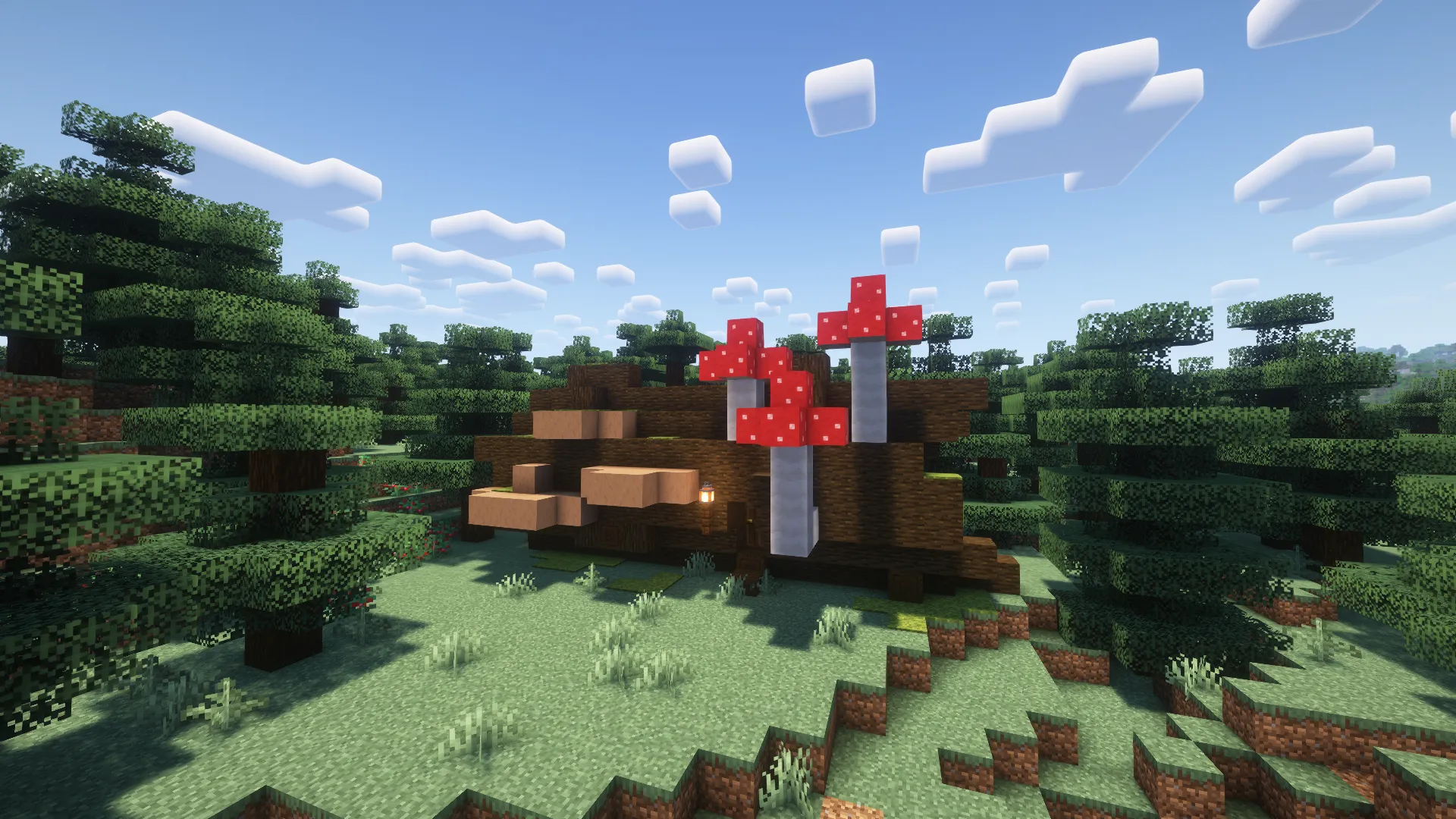 Fallen Log Hideout, Моды, Minecraft