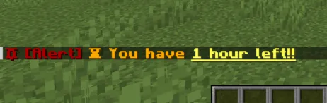 Player Time Limit — скриншот 3 (Моды, Minecraft)