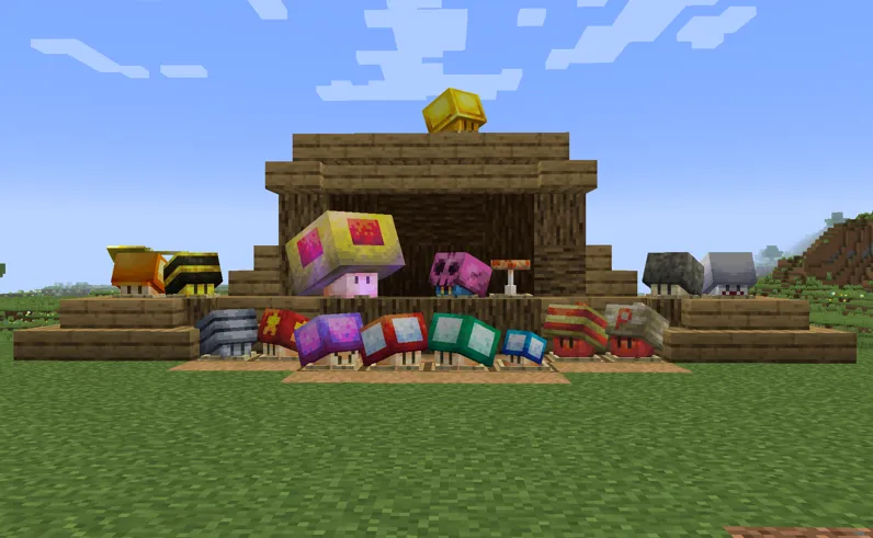 Super Mushrooms — скриншот 1 (Текстуры, Minecraft)