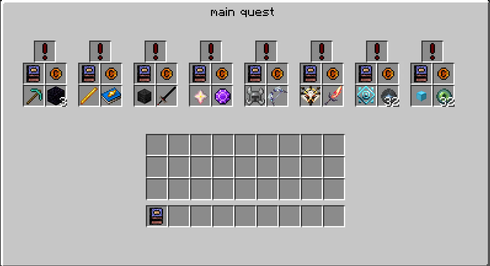 GR's RPG quest, Моды, Minecraft
