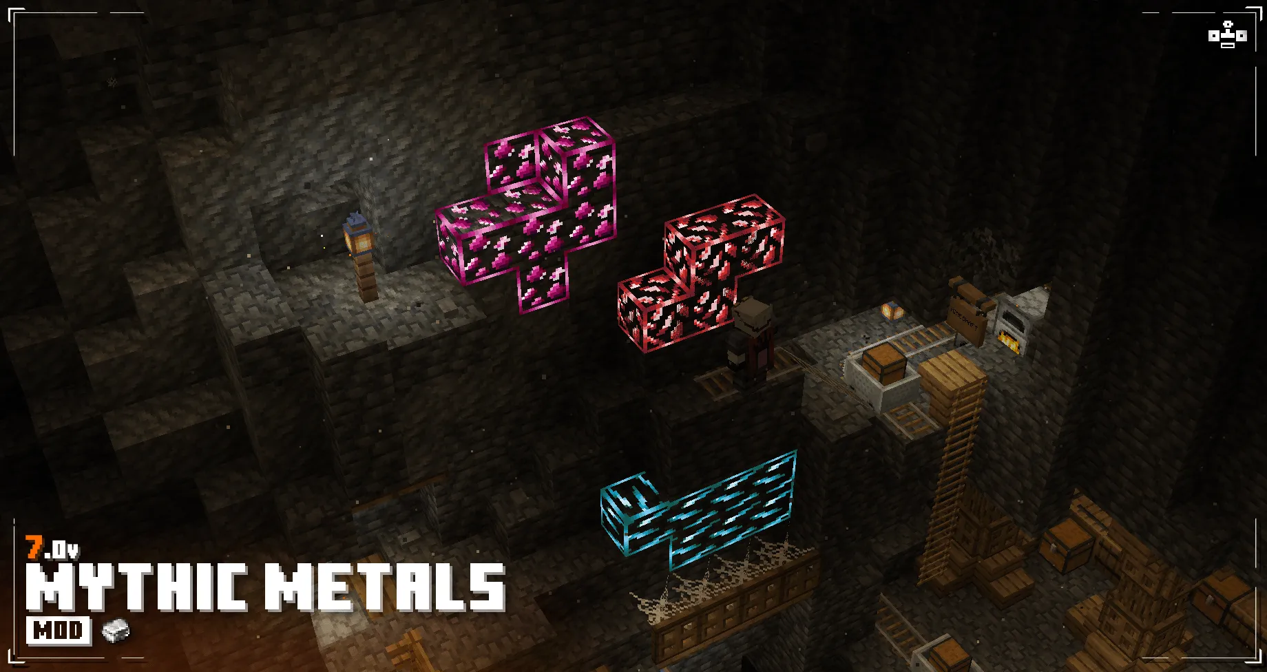 Glowing Ores! - Borderful Edition, Текстуры, Minecraft