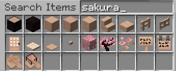 Sakura 🌸 — скриншот 10 (Текстуры, Minecraft)