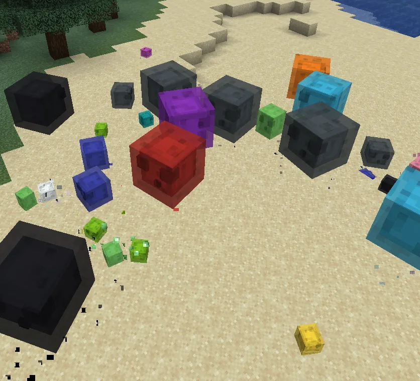 Colored Slimes, Моды, Minecraft