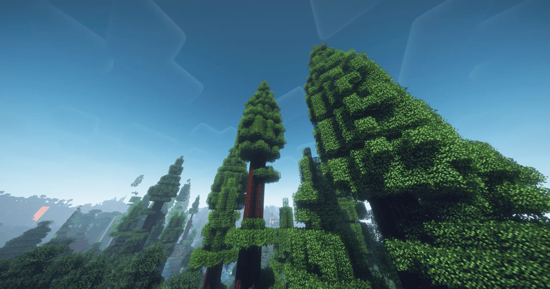Js Leaves+ for Regions Unexplored — скриншот 2 (Текстуры, Minecraft)