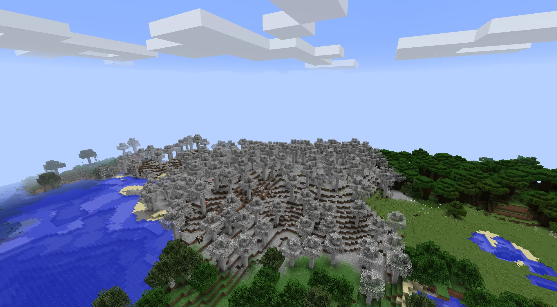 Just Enough Biomes (JEB) — скриншот 2 (Моды, Minecraft)