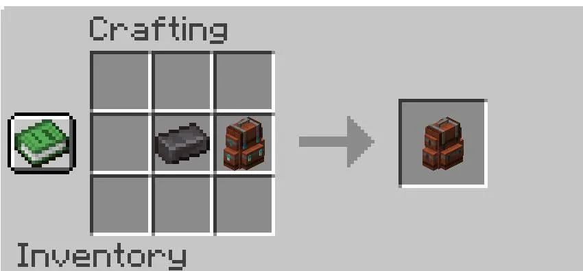 Sophisticated Backpacks easier upgrade — скриншот 4 (Моды, Minecraft)