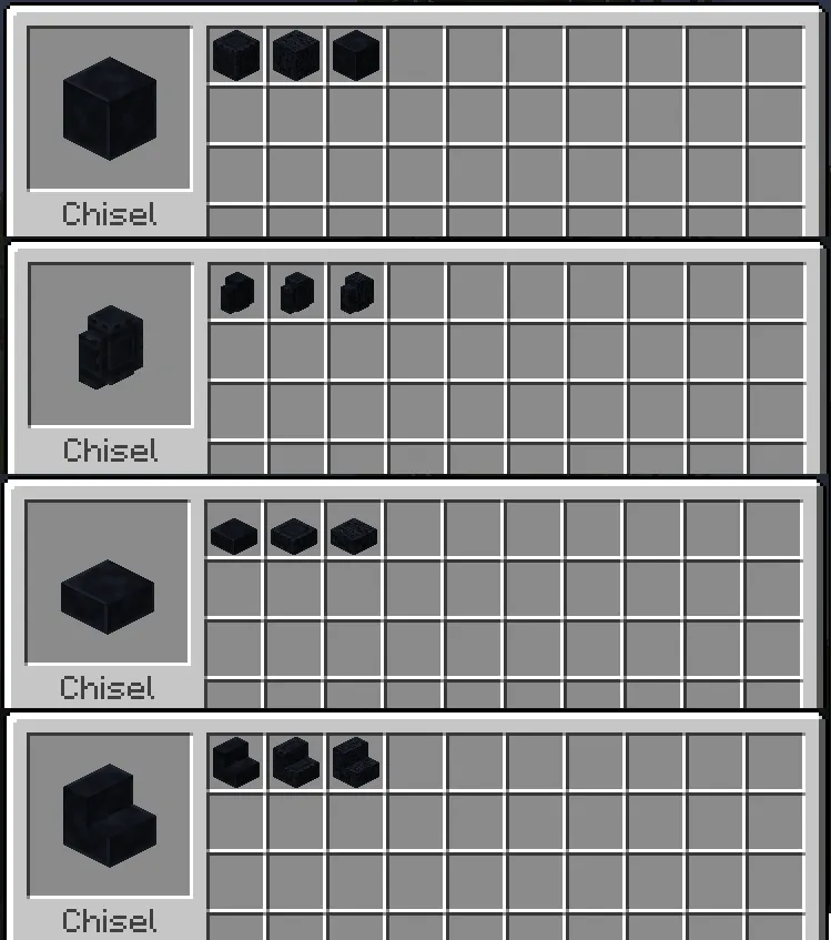 ChiseledAdditions, Моды, Minecraft